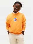 Tommy Hilfiger Pluus Smiley Flag KB0KB10258 Oranž Regular Fit