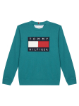 Tommy Hilfiger Pluus KS0KS00709 T&uuml;rkiissinine Regular Fit