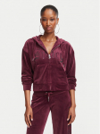 Juicy Couture Pluus Old Gothic JCWAS226333 Bordoopunane Slim Fit
