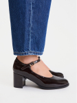 JENNY Tacones CEO-HY3948-1 Tumepruun