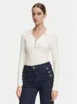 Morgan Kampsun 252-MBANOU Kreemjas Slim Fit