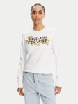 Versace Jeans Couture Pluus 78HAIC06 Valge Regular Fit