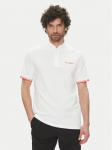 KARL LAGERFELD Polo s&auml;rk 745022 552232 Valge Regular Fit