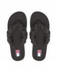 Tommy Jeans Varbavahesandaalid Braided Thong Beach Sandal EN0EN02877 Must