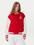 Guess Jeans Bomber-jakk W5YL15 WHAA2 Punane Regular Fit S