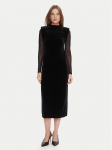 LOLA CASADEMUNT Kokteilikleit LF2516007 Must Regular Fit