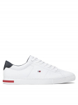 Tommy Hilfiger Tossud Essential Leather Detail Vulc FM0FM04047 Valge