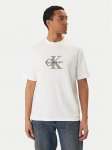 Calvin Klein Jeans T-s&auml;rk Monologo Graphic LV04RE815G Valge Regular Fit