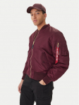 Alpha Industries Bomber-jakk 258500 Bordoopunane Regular Fit