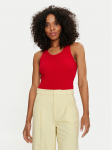 Pieces Top Anibi 17150269 Punane Regular Fit M