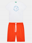 United Colors Of Benetton Komplekti kuuluvad t-s&auml;rk ja &scaron;ortsid 3096GK00B V&auml;rviline Regular Fit