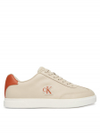 Calvin Klein Tossud Low Prof Cupsole Emb Lth HM0HM02124 Beež
