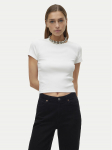 Vero Moda T-s&auml;rk Chloe 10306894 Valge Tight Fit L