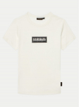 Napapijri T-s&auml;rk Chamois NP0A4ILE D Valge Regular Fit