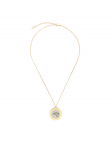 Fossil Kaelakee Harlow Locket JF04738710 Kuldne
