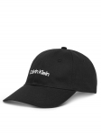 Calvin Klein Nokam&uuml;ts Logo Embroidery Baseball Cap LV04F5003G Must