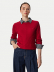 Tommy Hilfiger Kampsun WW0WW44993 Punane Regular Fit