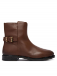Tommy Hilfiger Saapad Th Buckle Leather Ankle Boot FW0FW09486 Pruun