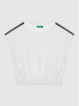 United Colors Of Benetton T-s&auml;rk 3I1XC102T Valge Regular Fit