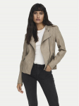 ONLY Tehisnahast jope Ava 15102997 Beež Regular Fit 34