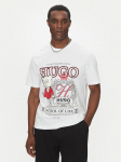 HUGO T-s&auml;rk 50538254 Valge Relaxed Fit XL