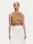 Marella Top Chiatta 2515161132 Pruun Regular Fit