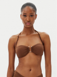 Max Mara Beachwear Bikini &uuml;lemine osa Amelia 2516821199 Pruun