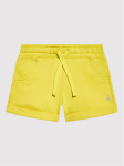 United Colors Of Benetton Spordi&scaron;ortsid 3J68I0973 Kollane Regular Fit