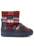 Tommy Hilfiger Lumesaapad Tartan Snowboot FW0FW07612 Sinine 36