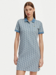 Lacoste Igap&auml;evane kleit EF2655 Helesinine Slim Fit