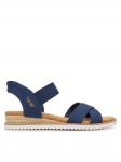 Skechers Sandaalid BOBS Desert Kiss - Golden Lily 114418/NVY Tumesinine