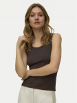 Vero Moda Top Chloe 10344951 Tumepruun Relaxed Fit