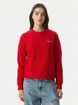 Tommy Jeans Pluus Ess Logo DW0DW22829 Tumepunane Regular Fit