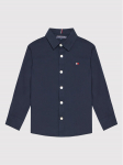 Tommy Hilfiger S&auml;rk Solid Poplin KB0KB06965 D Tumesinine Slim Fit