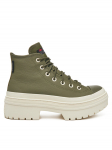 Converse Tennised Chuck Taylor All Star Lugged Heel Platform Waterproof A11163C 306 Roheline