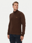 Aeronautica Militare Kampsun 262MA1572UL00409 Pruun Regular Fit