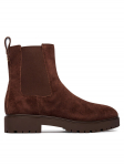 LAUREN RALPH LAUREN Poolsaapad Allyson Suede Bootie 802974477004 Pruun