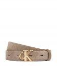 Calvin Klein Naiste p&uuml;ksirihm Ck Buckle 25 Mm Fixed Belt Suede LV04F7079G Beež