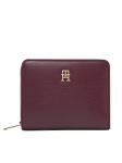 Tommy Hilfiger Rahakott Th Icon Med Za Flap AW0AW17742 Bordoopunane