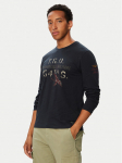 Aeronautica Militare Pikkade varrukatega T-s&auml;rk 262TS2569UJ00641 Tumesinine Regular Fit