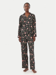 LAUREN RALPH LAUREN Pidžaama ILN92524 Must Regular Fit