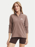 adidas Fliis Terrex Multi Essentials Half Zip Fleece Jacket KZ1799 Helepruun Regular Fit