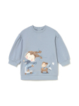 Mayoral Kootud kleit 2921 Sinine Regular Fit
