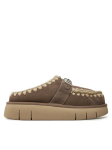 Mou Sussid Bounce Clog Metal Logo FW531001A Pruun