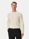 BOSS Kampsun Furlan 50570645 Kreemjas Regular Fit