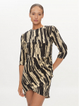 DKNY Kokteilikleit D2A4B344 Must Regular Fit