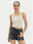 Wrangler Top Logo 112350281 Beež Slim Fit XS