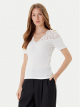 Morgan S&auml;rkpluus 252-DELINE Valge Slim Fit