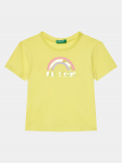 United Colors Of Benetton T-s&auml;rk 3096G10E5 Kollane Boxy Fit 116