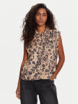 adidas Vest Animal Print 3-Stripes JV6957 Beež Loose Fit